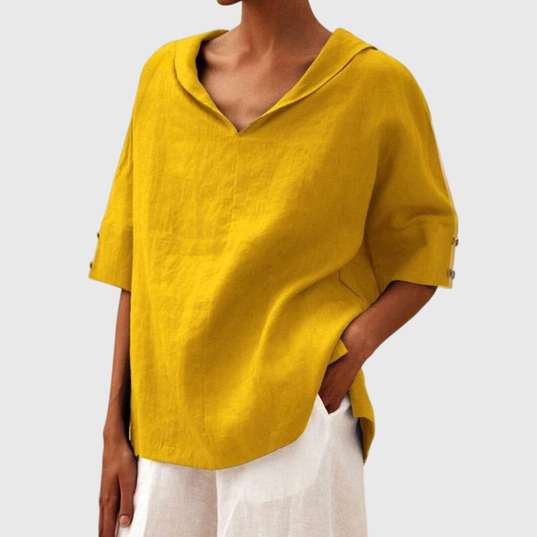 Joanna™ | Casual Løs-Fit Bluse