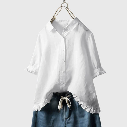 Pamela™ | Elegant & Raffinert Skjorte